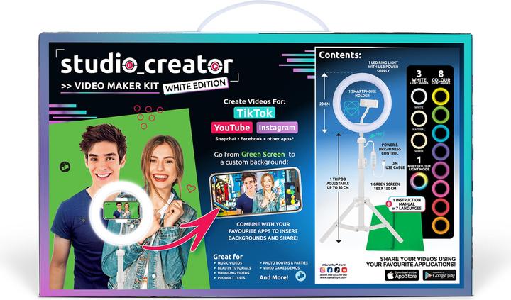 Actual product image Canal Toys Studio Creator - White Video Maker Kit (11035)
