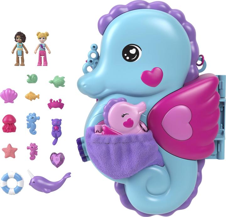 Produktbild Polly Pocket Daddy and Me Seepferdchenschatulle
