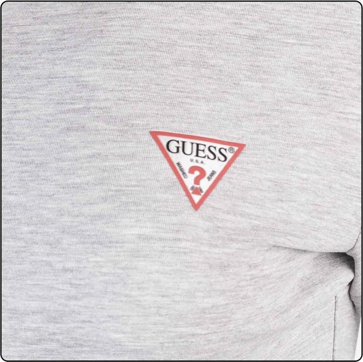 Actual product image Guess WOMEN'S T-SHIRT SS CN MINI TRIANGLE GREY W2YI44J1314 LMGY M (M)