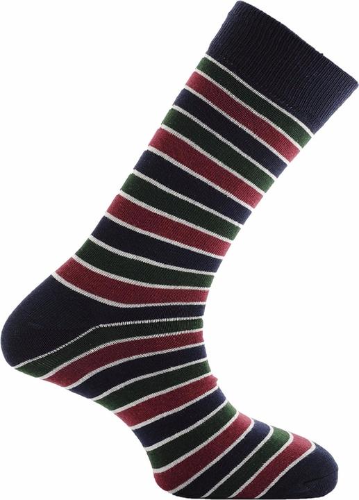 Klassik kurze Socken mit Streifenmuster (S/M, M/L)