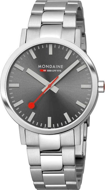 Immagine prodotto Mondaine A660.30360.81SBJ SBB Classic (Orologio da polso analogico, Fatto in Svizzera, 40 mm)