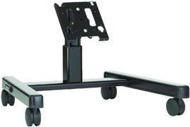 Chief MFQUB - Trolley for flat panel - aluminum - black - screen size: up to 127