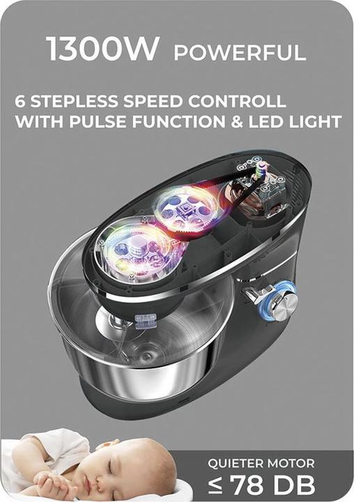 Actual product image BerlingerHaus Food processor (1300 W)