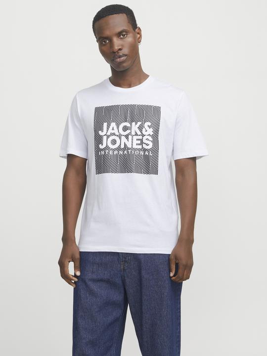 Immagine prodotto Jack & Jones Confezione da 3 pezzi di maglietta stampata a girocollo (S)