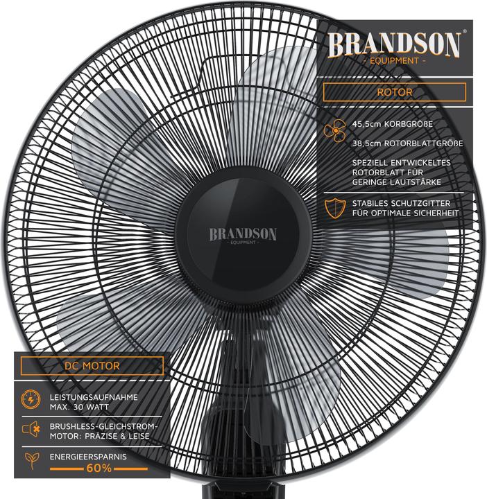 Produktbild Brandson Standventilator (60 dB)