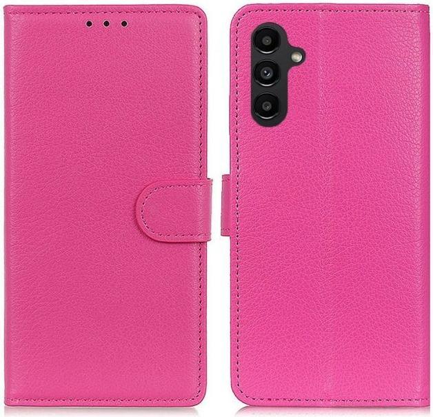 Produktbild MU Classic Litchi Leder Bookcover Series (Samsung Galaxy A14 5G, Samsung Galaxy A14)