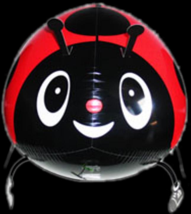 Produktbild Ballon Müller Mini-Walker Marienkäfer 57 cm (1 x)