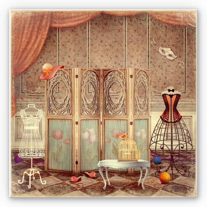 Image du produit Trenddeko Dressing-room d'une princesse (70 x 70 cm)