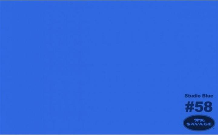 Produktbild Savage Hintergrundpapier studiobl 1.35x11m (135 cm, 1100 cm)