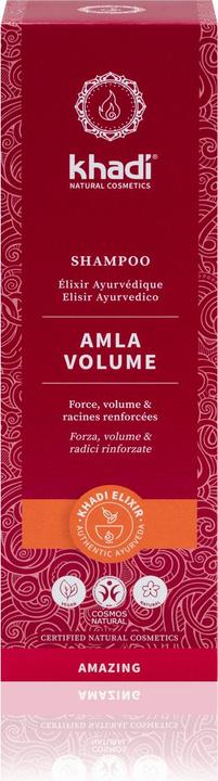 Actual product image Khadi Amla Volume (200 ml, Liquid shampoo)