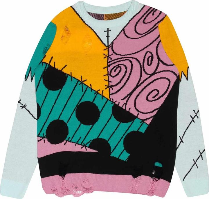 Immagine prodotto The Nightmare Before Christmas Sally Outfit Maglione Effetto invecchiato Adulto Unisex (XL)