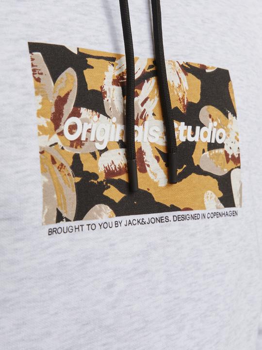 Actual product image Jack & Jones Jorvesterbro Newton Boxfront Sweat Bf Ln (S)