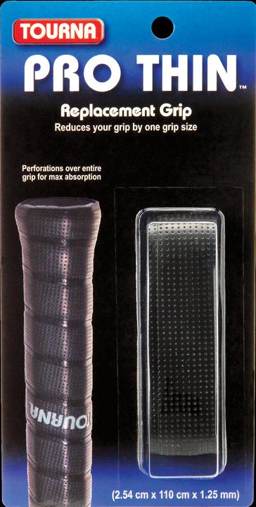Actual product image Unique Tourna Pro Thin Grip Black