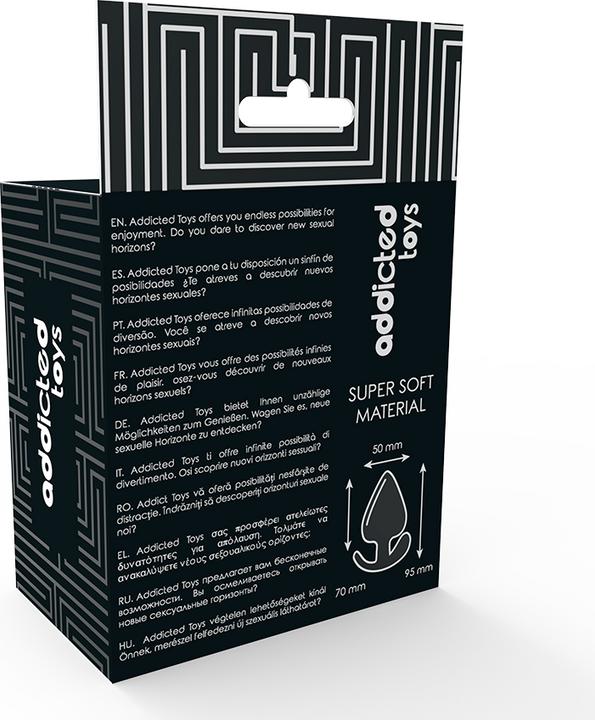 Produktbild Addicted toys Kegelförmiger Analplug, 11cm