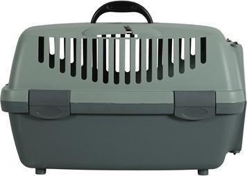 Produktbild Zolux Transporter GULLIVER 1 with plastic door, green, recycled (422180) (Hund, Sicherheitsverschluss)