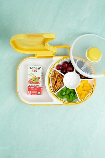 Actual product image GöBe Lunchbox for children with snack spinner