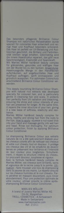 Actual product image Marlies Möller Brilliance Colour (200 ml, Liquid shampoo)