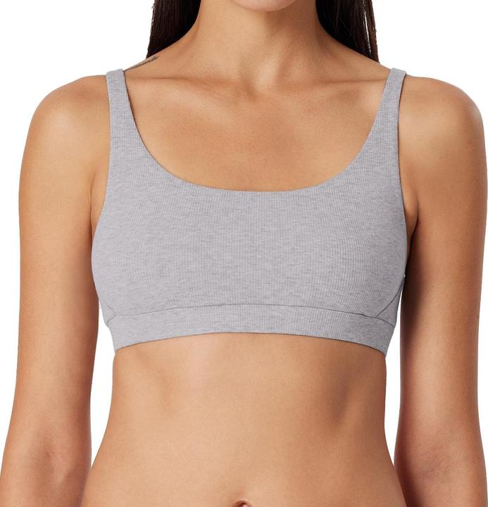 Actual product image Schiesser Pure Rib Bustier (Single pack, 38 A)