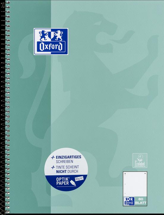Immagine prodotto Oxford Blocco note Scribzee (A4+, Punteggiato, Copertina morbida)