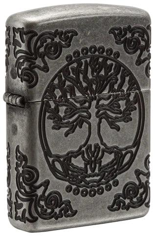Immagine prodotto Zippo Albero della Vita in argento antico