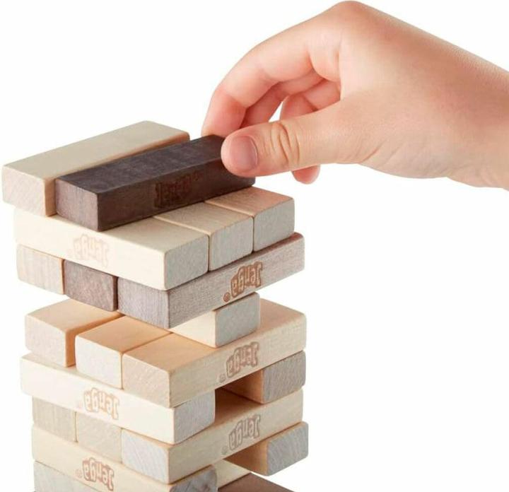 Produktbild Hasbro Gaming Jenga Game: Rustic Series Edition - Amazon Exclusive