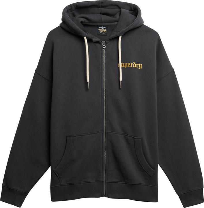 Image du produit Superdry Sweat à capuche zippé oversize Old School Tattoo (10)