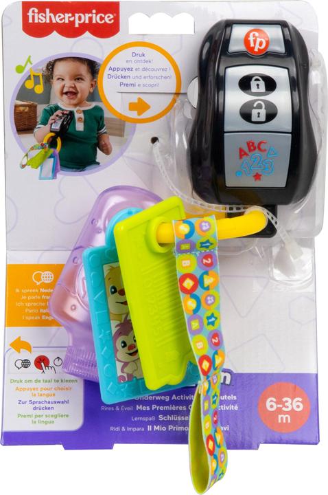 Produktbild Fisher-Price Play & Go Activity Keys- (D, F, I, E)