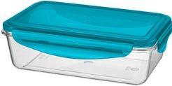 Productafbeelding keeeper "tino" voorraadpot, met clip, deksel 0,45 liter: blauw, materiaal: PP/Tritan, bestendig (0.45 l)