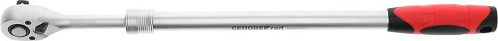 Actual product image Gedore Red red R60010027 2K telescopic ratchet left/right 1/2" 460-600 mm (1/2")