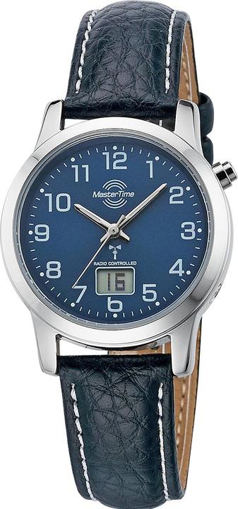 Produktbild Master Time MTLA-10490-32L Funk Basic Series Damen 34mm 3ATM (Analoguhr, Digitaluhr, Funkuhr, Mondphasenuhr, 34 mm)