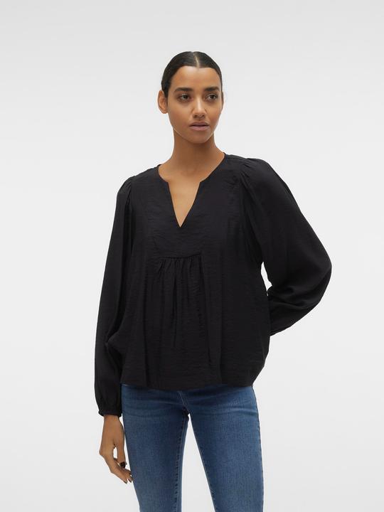 Image du produit Vero Moda Coupe normale Col mandarin Élastique aux poignets Chemise (XS)