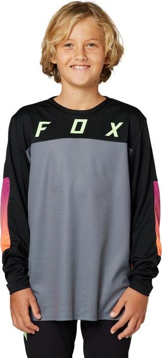 Produktbild Fox Jersey 23 Yth Defend Ls Race Blk Ym (M)