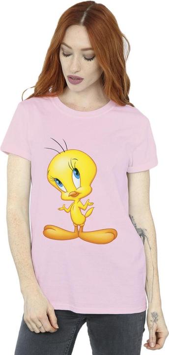 Immagine prodotto Looney Tunes Tweety Standing Maglietta Ampia Donna (L)