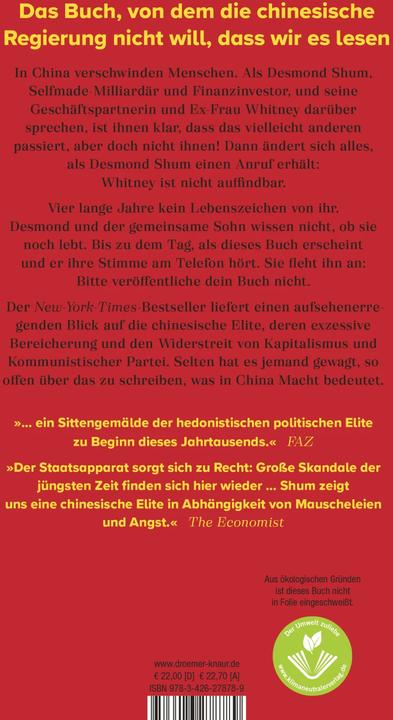 Produktbild Chinesisches Roulette (Deutsch, Desmond Shum, 2022)