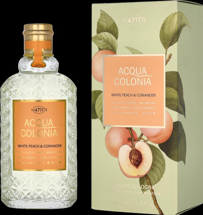 Actual product image Acqua Colonia 4711 White Peach & Coriander (Eau de cologne, 170 ml)