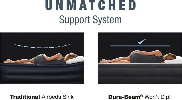 Immagine prodotto Intex Letto ad aria Queen Supreme Air-Flow (150 x 200 cm)