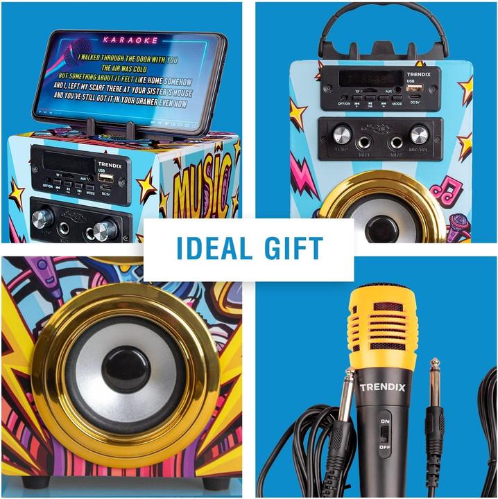 Produktbild Xtrem Karaoke-Maschine Music Star für Kinder mit 2 Mikrofonen