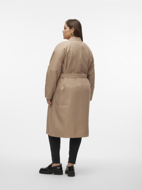 Produktbild Vero Moda Fly-Away Kragen Curve Mantel Trenchcoat (50)