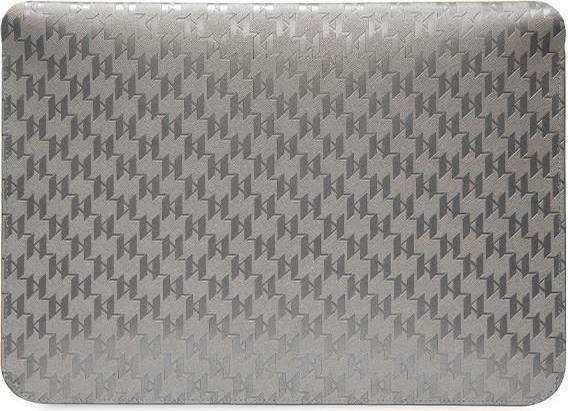 Actual product image Karl Lagerfeld Sleeve KLCS14SAKHPCG 14" srebrny/silver Saffiano Monogram Choupette (14")
