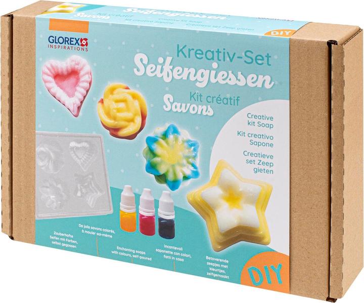 Produktbild Glorex Kreativ-Set "Seifengiessen"