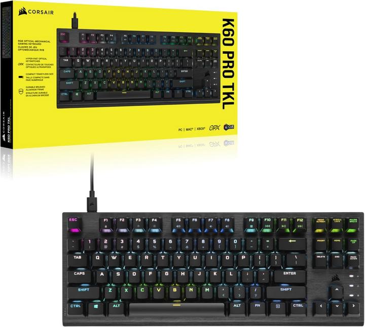 Produktbild Corsair K60 Pro (DE, Kabelgebunden)