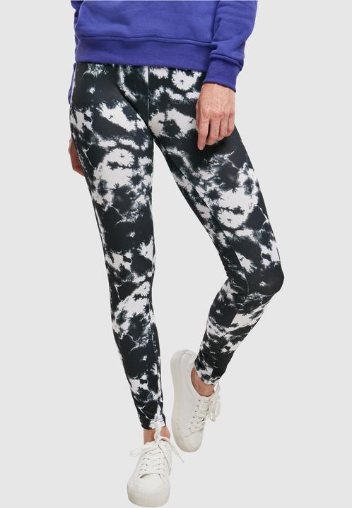 Actual product image Urban Classics Ladies Tie Dye Leggings (L)