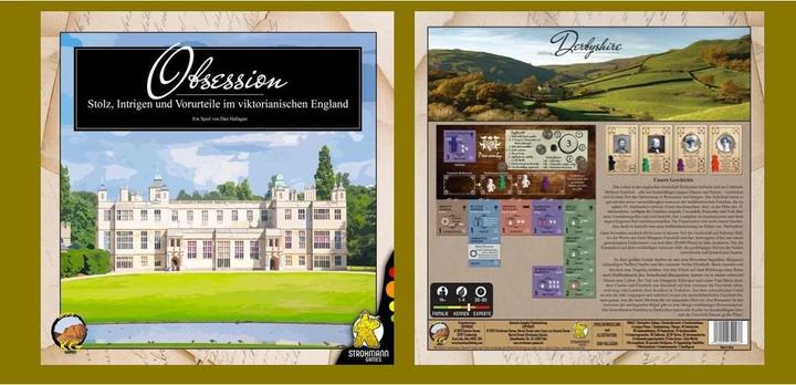 Produktbild Strohmann Games Obsession, Brettspiel, für 1-4 Spieler, ab 14 Jahren (DE-Ausgabe) (Deutsch)