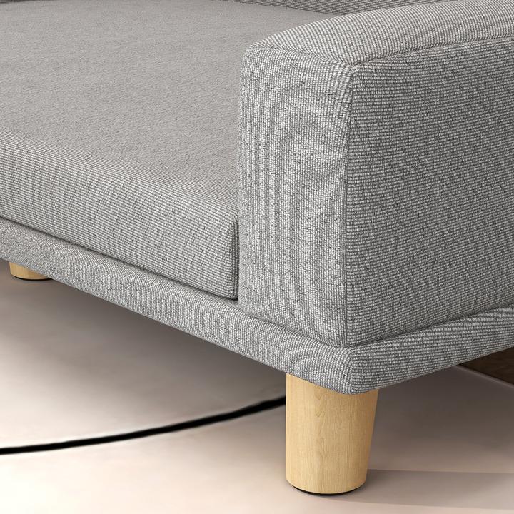 Produktbild PawHut Hundebett Polyester, MDF Grau (Hund)