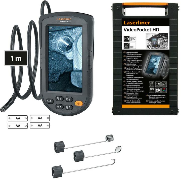 Immagine prodotto Laserliner Telecamera per endoscopio VideoPocket HD