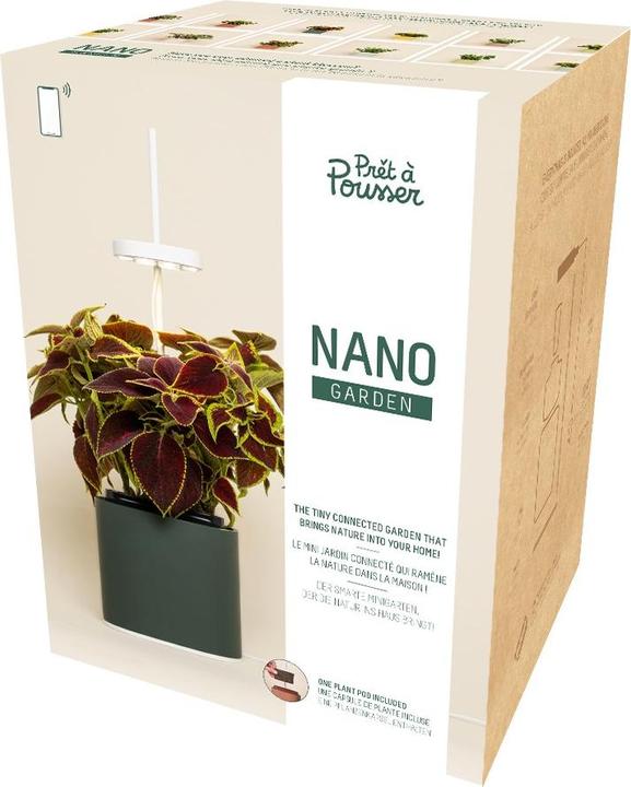 Immagine prodotto Prêt à Pousser Herb Pot Nano, verde foresta (13.50 cm)