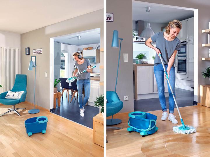 Actual product image Leifheit Set CLEAN TWIST Disc Mop Ergo Mobile (1 pcs.)