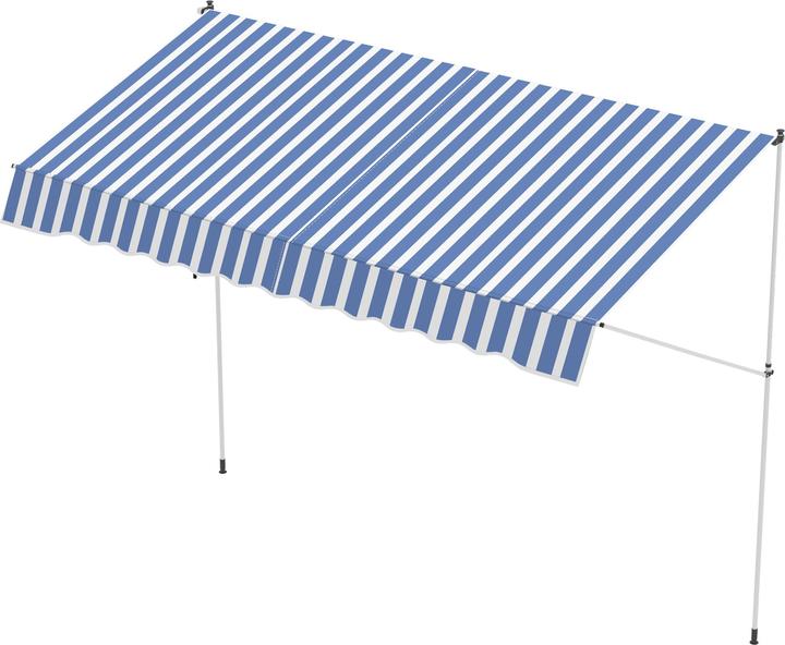 Produktbild Outsunny Klemmmarkise mit Faltarm (3 m)