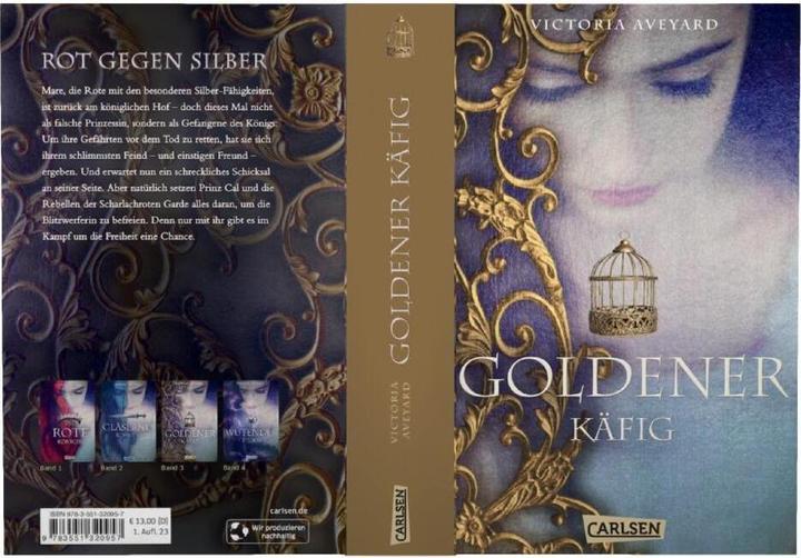 Produktbild Goldener Käfig (Die Farben des Blutes 3) (Victoria Aveyard, Birgit Schmitz, Deutsch)