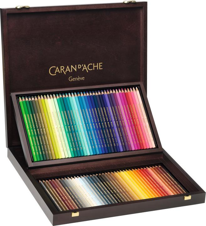 Immagine prodotto Caran d'Ache Supracolor Aquarelle Holzkoffer (Multicolore, 80 x)